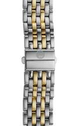 MICHELE Deco 16mm Stainless Steel Bracelet Band $450.00