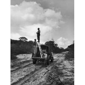 Life Photographer, Alfred Eisenstaedt, on Assignment in Dutch Guiana 