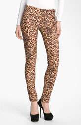 NEW! Alice + Olivia Jaguar Print Skinny Jeans $240.00
