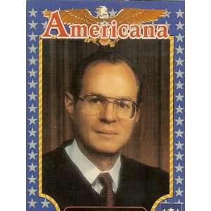  1992 Americana #Anthony Kennedy Trading Card Everything 