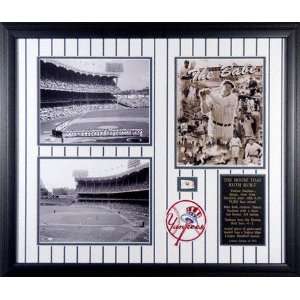 Babe Ruth New York Yankees   The House That Ruth Built   Framed 8x10 