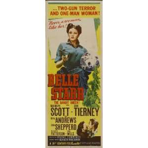 Belle Starr Movie Poster (14 x 36 Inches   36cm x 92cm 