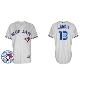  2012 Toronto Blue Jays Authentic MLB Jerseys #13 Brett Lawrie WHITE 