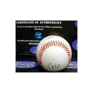  Ed Koch & Ralph Kiner autographed Baseball Sports 