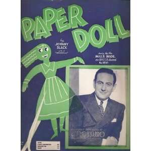  Sheet Music Paper Doll Guy Lombardo 115 