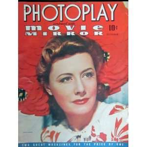  Photoplay Irene Dunne October 1941 magazine Photoplay 