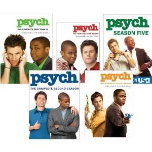  Psych Seasons 1 5 DVD Set: Electronics