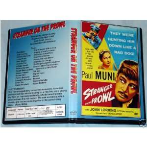   STRANGER ON THE PROWL   DVD   Paul Muni, Joan Lorring 