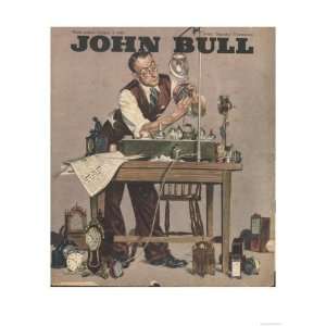 John Bull, Watch Clock Repairing Menders Man Clocks Magazine, UK, 1948 