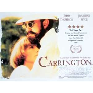   Carrington   Movie Poster   12 x 16   Jonathan Pryce 