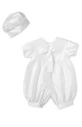 Little Things Mean a Lot Christening Romper (Infant) $140.00