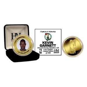 Kevin Garnett 24KT Gold and Color Coin