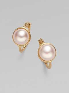 majorica 10mm mabe pearl earrings gold vermeil $ 95 00 1