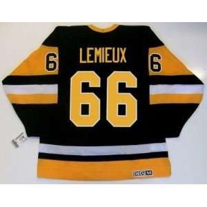 Mario Lemieux Pittsburgh Penguins Ccm 1991 Cup Jersey Medium   Medium