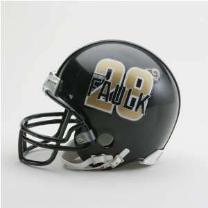 Marshall Faulk #28 St. Louis Rams Miniature Replica NFL Helmet w/Z2B 