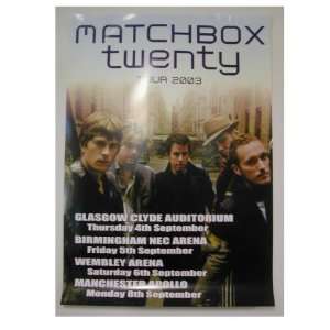  Matchbox 20 Poster 2003 Tour Matchbox20 Twenty Everything 