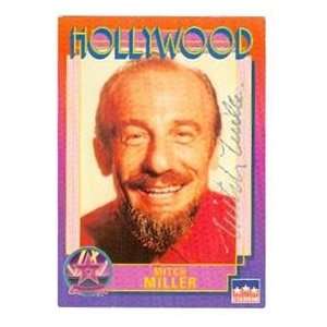Mitch Miller autographed Hollywood Walk of Fame trading card