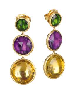 TRUNK SHOW Marco Bicego Jaipur Sunset Citrine, Amethyst and Tourmaline 
