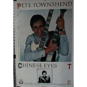 Pete Townshend The Who All The Best Cowboys Have Chinese Eyes poster