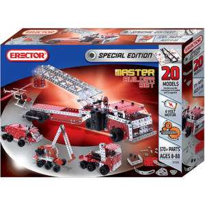 Meccano Erector SE Fire Truck Master Set 20 Models NEW  