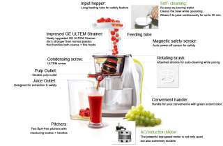   Juicers/ Fruit Vegetable Extractor/cookware/Hurom/Omega/Kuvings  