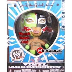 REY MYSTERIO   VINYL AGGRESSION 2 WWE WRESTLING ACTION FIGURE (3 TALL 