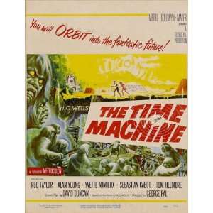  The Time Machine Poster F 27x40 Rod Taylor Yvette Mimieux 