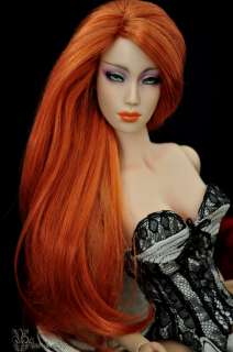 RED FIRE WIG FOR SYBARITE AVANT GUARD NUMINA DOLLS  