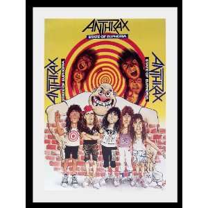  Anthrax Scott Ian tour poster large approx 34 x 24 inch 