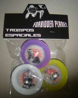 FORBIDDEN PLANET trompos Argentina ROBBY THE ROBOT  