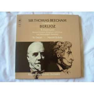 77395 SIR THOMAS BEECHAM Conducts Berlioz 3 LP box Sir Thomas Beecham 