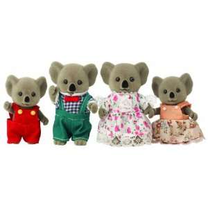 The Wooden Gnome Store   New Koala Family Sylvanian Families Figures 