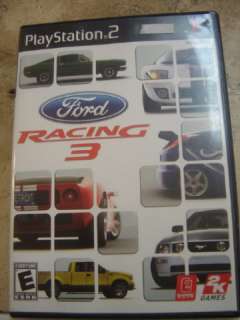 Play Station 2 Ford Racing 3 Video Game 744788017712  