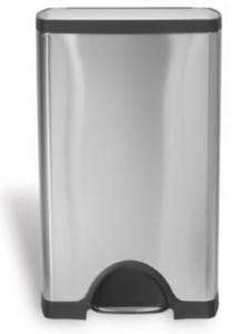 SIMPLEHUMAN CW1814 38L BRUSH STAINLESS STEEL TRASH CAN  