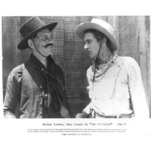Walter Huston & Gary Cooper 8x10 Re Issue Syndicated For TV Use The 