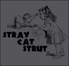 Stray Cats T Shirt   Rockabilly T Shirts   Stray Cat Strut   Cat Punk 
