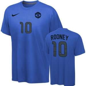 Wayne Rooney Manchester United Youth Royal Nike Quickstrike Name 