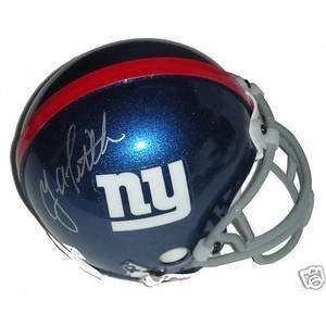  Y.A. Tittle Signed New York Giants Mini Helmet Everything 