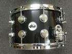New DW Drum Workshop Collectors Series 8x14 Black Finishply Snare Drum 