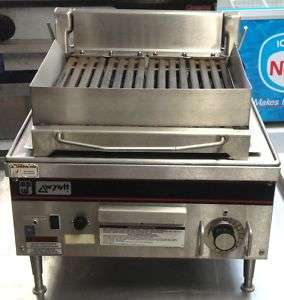 APW WYOTT 21in ELECTRIC CHAR BROILER, COMMERCIAL, NSF  
