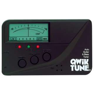 NEW Qwik Acoustic Electric Guitar & Bass Tuner QT 1 QT1  