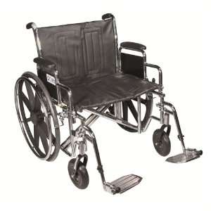 Drive Medical Drive Sentra EC 24 Inch Wheelchair With Detachable Full 