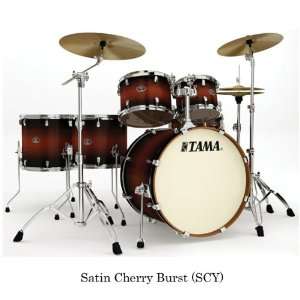   Floor Tom Drums Shell Set (Satin Cherry Burst) Musical Instruments
