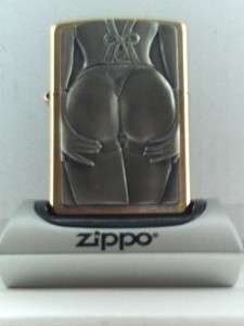 ZIPPO LIGHTER LUXURY 24Ct GOLD PLATED SPECIAL EDITION SEXY STOCKING 