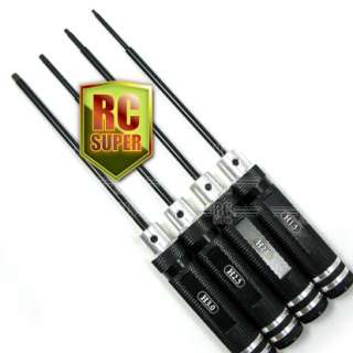 4pcs hex screwdriver tool kit RC helicopter plane car  
