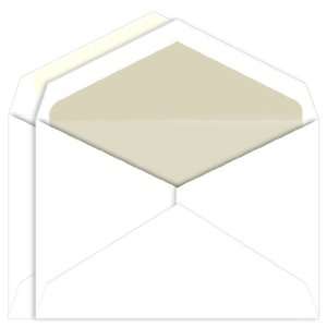  Double Wedding Envelopes   Embassy White Pearl Lined (50 