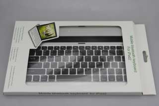 Bluetooth Wireless Aluminum Keyboard Case For iPad 2  
