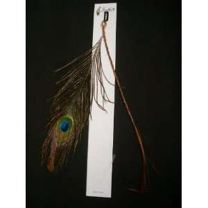  peacock feather hair extension peacock fathers: Beauty