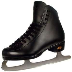  Riedell Red Ribbon 17 Black Ice skates   MK 21 blade YOUTH 