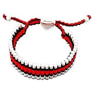  Hidden Gems (F07) Friendship Bracelet Red Jewelry